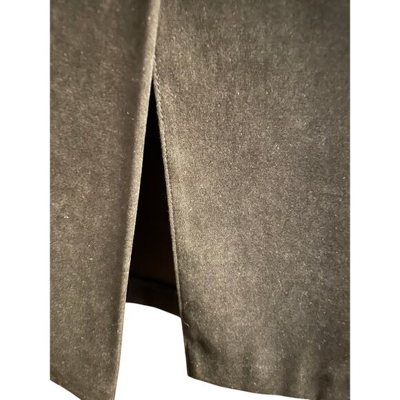 Conrad C 90s Black with Embroidered Waistband Pencil Maxi Skirt - Picture 3 of 11